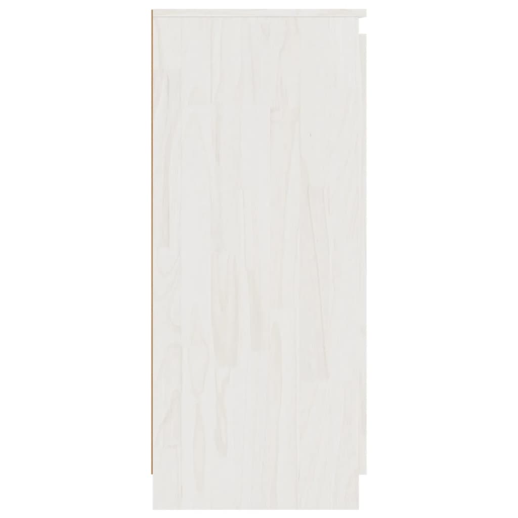 Dressoir 60x36x84 cm massief grenenhout wit is nu te koop bij PeponiXL, paradijselijk wonen!