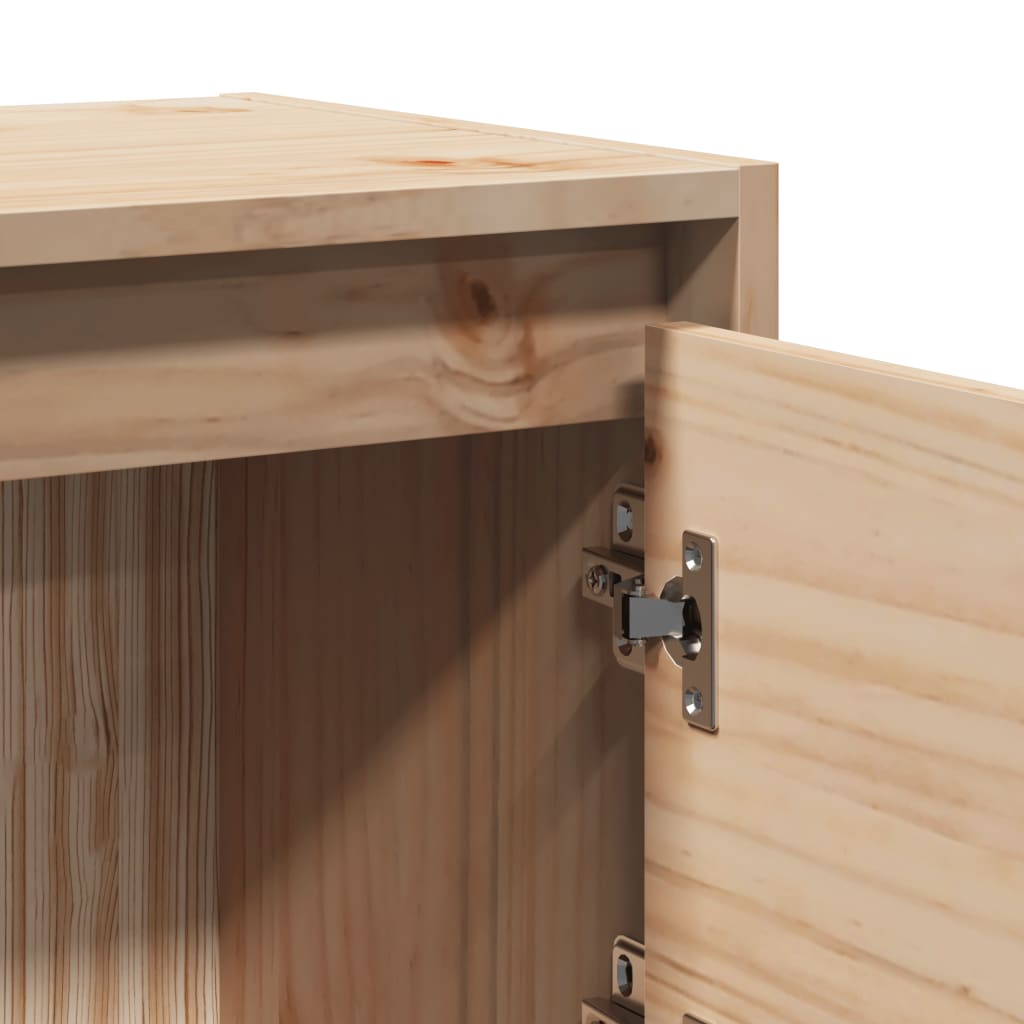 Nachtkastje 40x30,5x40 cm massief grenenhout is nu te koop bij PeponiXL, paradijselijk wonen!