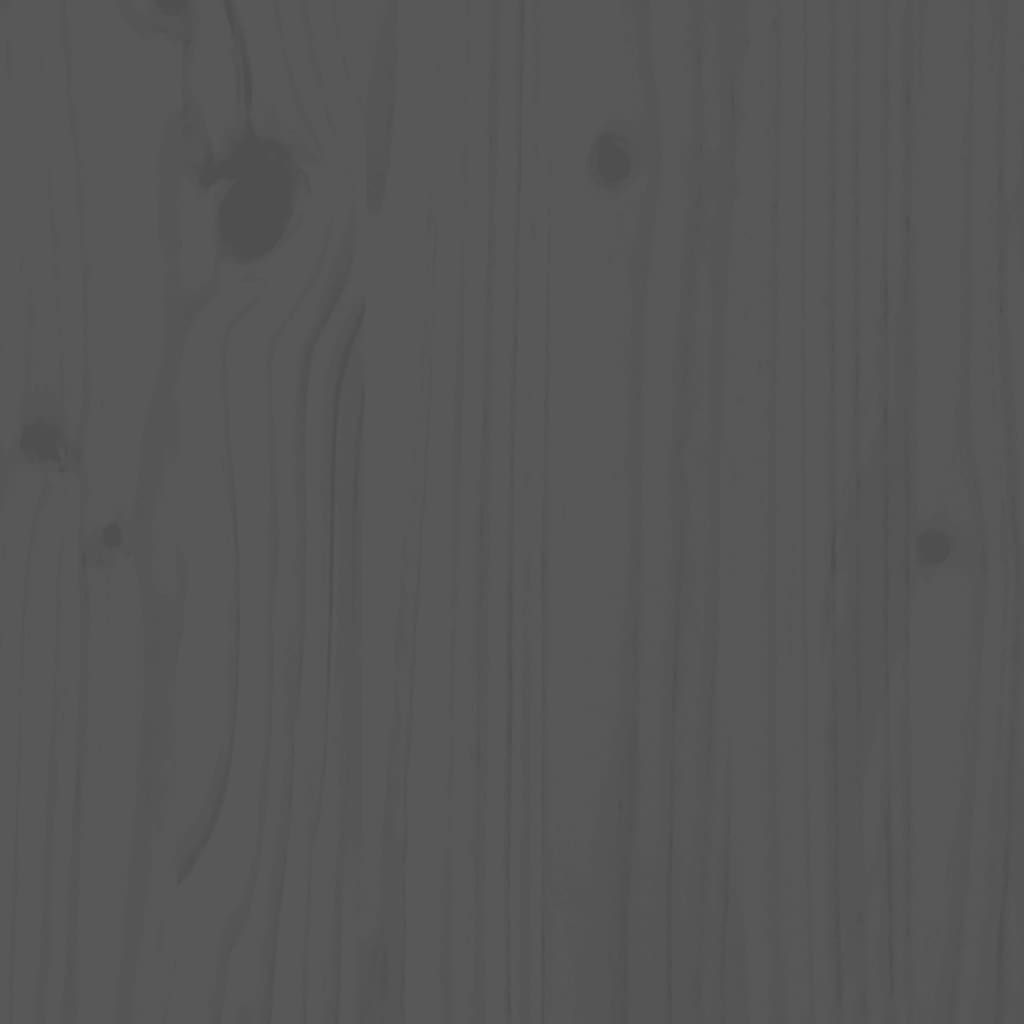 Nachtkastjes 2st 40x30,5x40 cm massief grenenhout grijs is nu te koop bij PeponiXL, paradijselijk wonen!