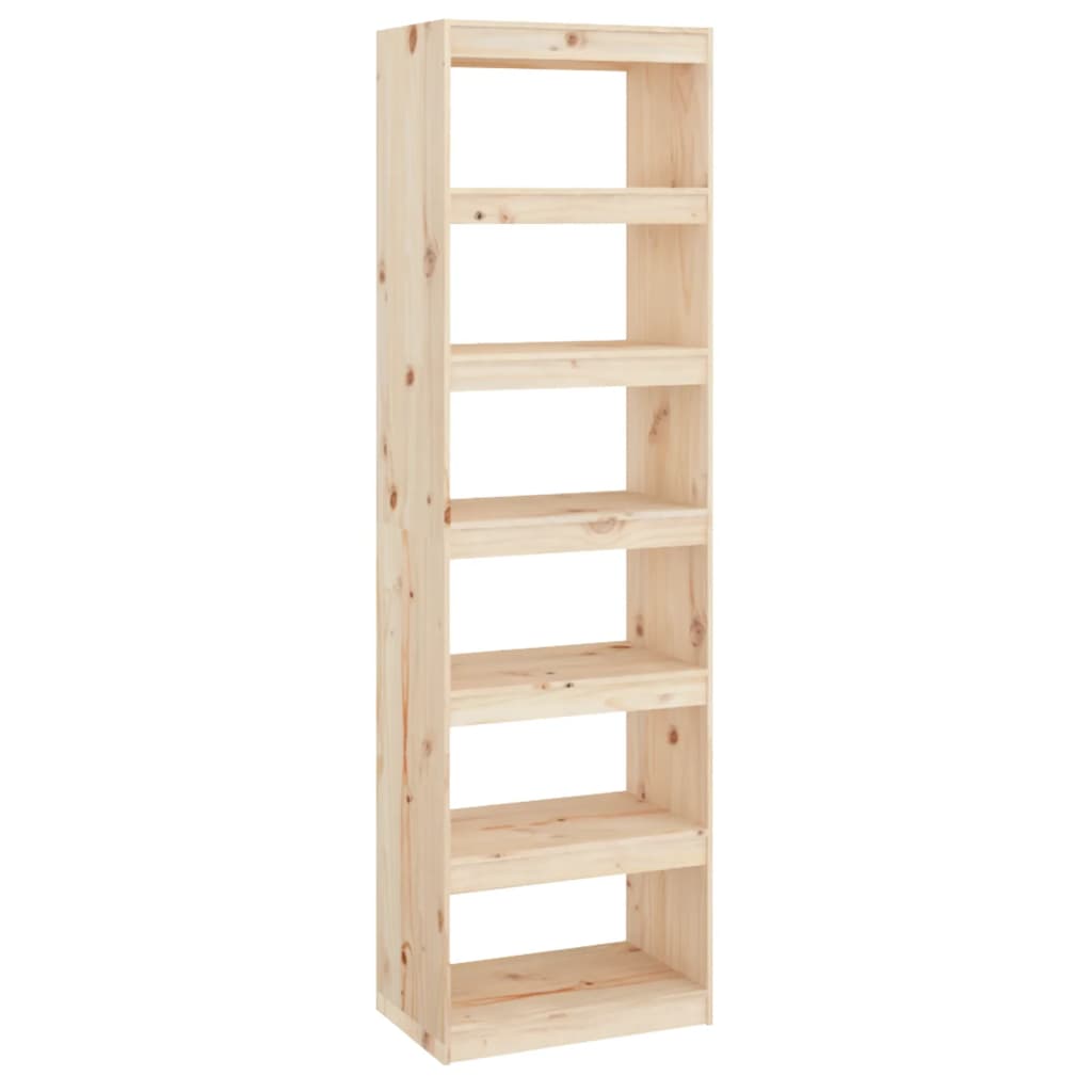 Boekenkast/kamerscherm 60x30x199,5 cm massief grenenhout is nu te koop bij PeponiXL, paradijselijk wonen!