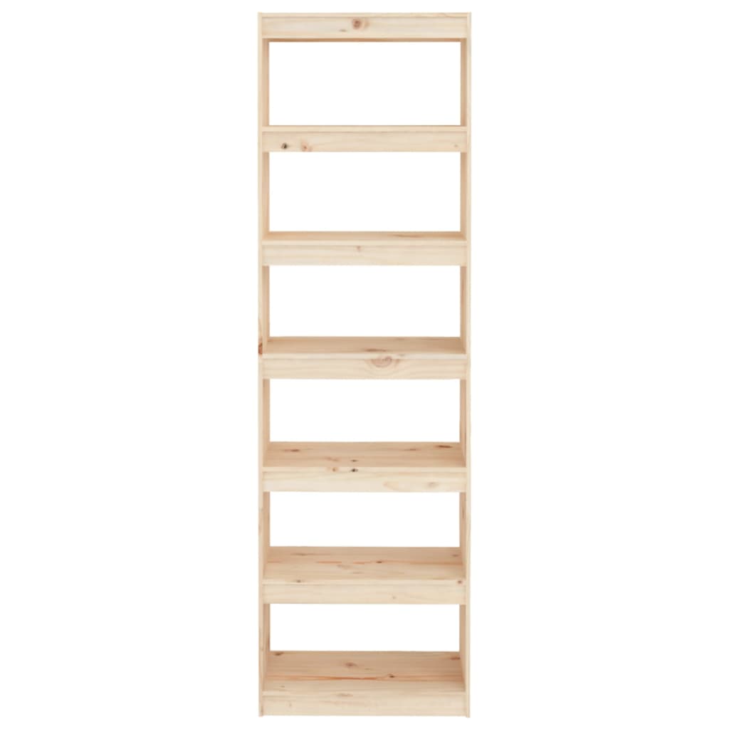 Boekenkast/kamerscherm 60x30x199,5 cm massief grenenhout is nu te koop bij PeponiXL, paradijselijk wonen!