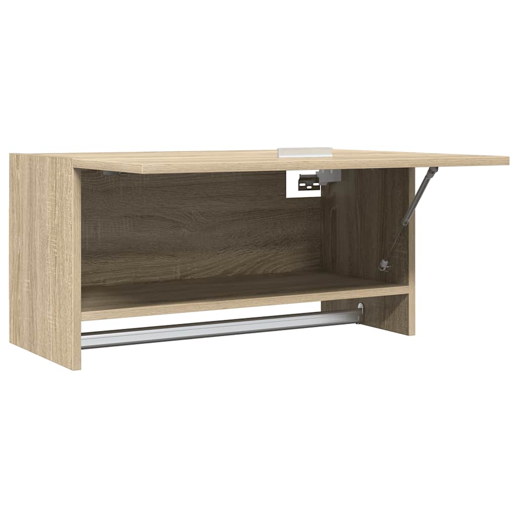 Kledingkast 70x32,5x35 cm bewerkt hout sonoma eikenkleurig is nu te koop bij PeponiXL, paradijselijk wonen!
