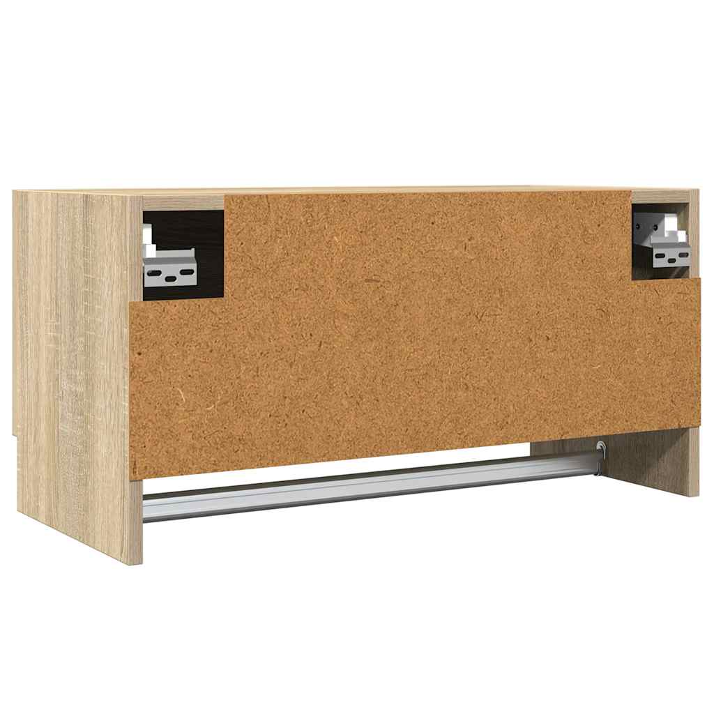 Kledingkast 70x32,5x35 cm bewerkt hout sonoma eikenkleurig is nu te koop bij PeponiXL, paradijselijk wonen!