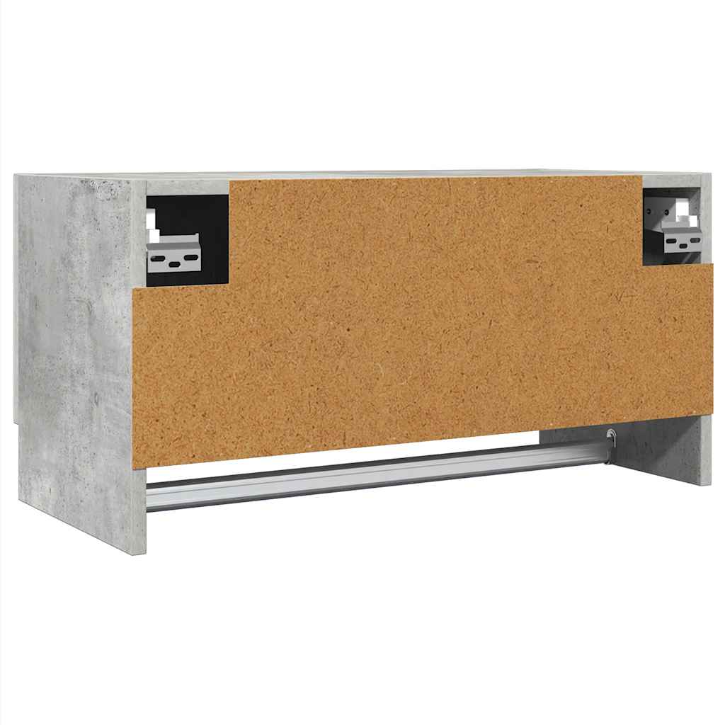 Kledingkast 70x32,5x35 cm bewerkt hout betongrijs is nu te koop bij PeponiXL, paradijselijk wonen!