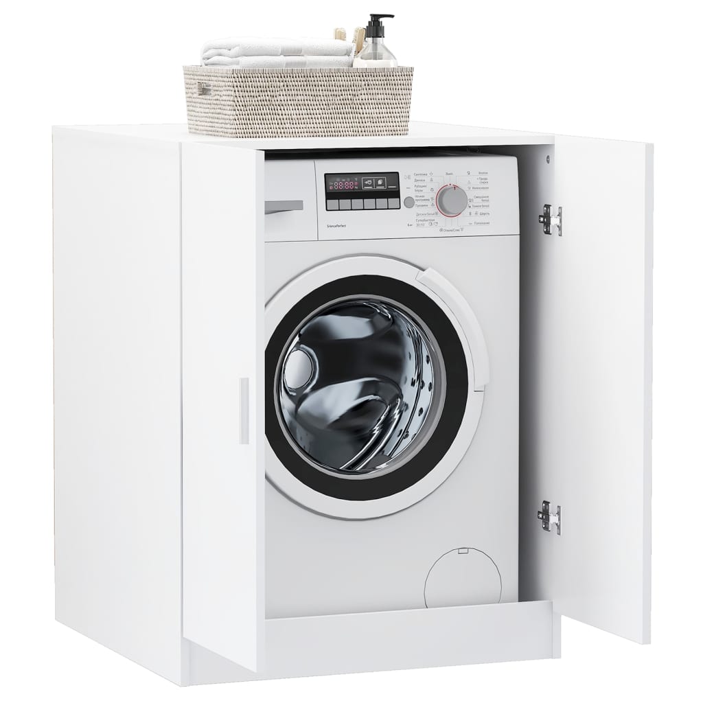 Wasmachinekast 71x71,5x91,5 cm wit is nu te koop bij PeponiXL, paradijselijk wonen!