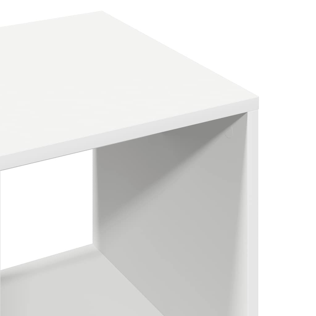 Kledingkast 80x40x110 cm bewerkt hout wit is nu te koop bij PeponiXL, paradijselijk wonen!