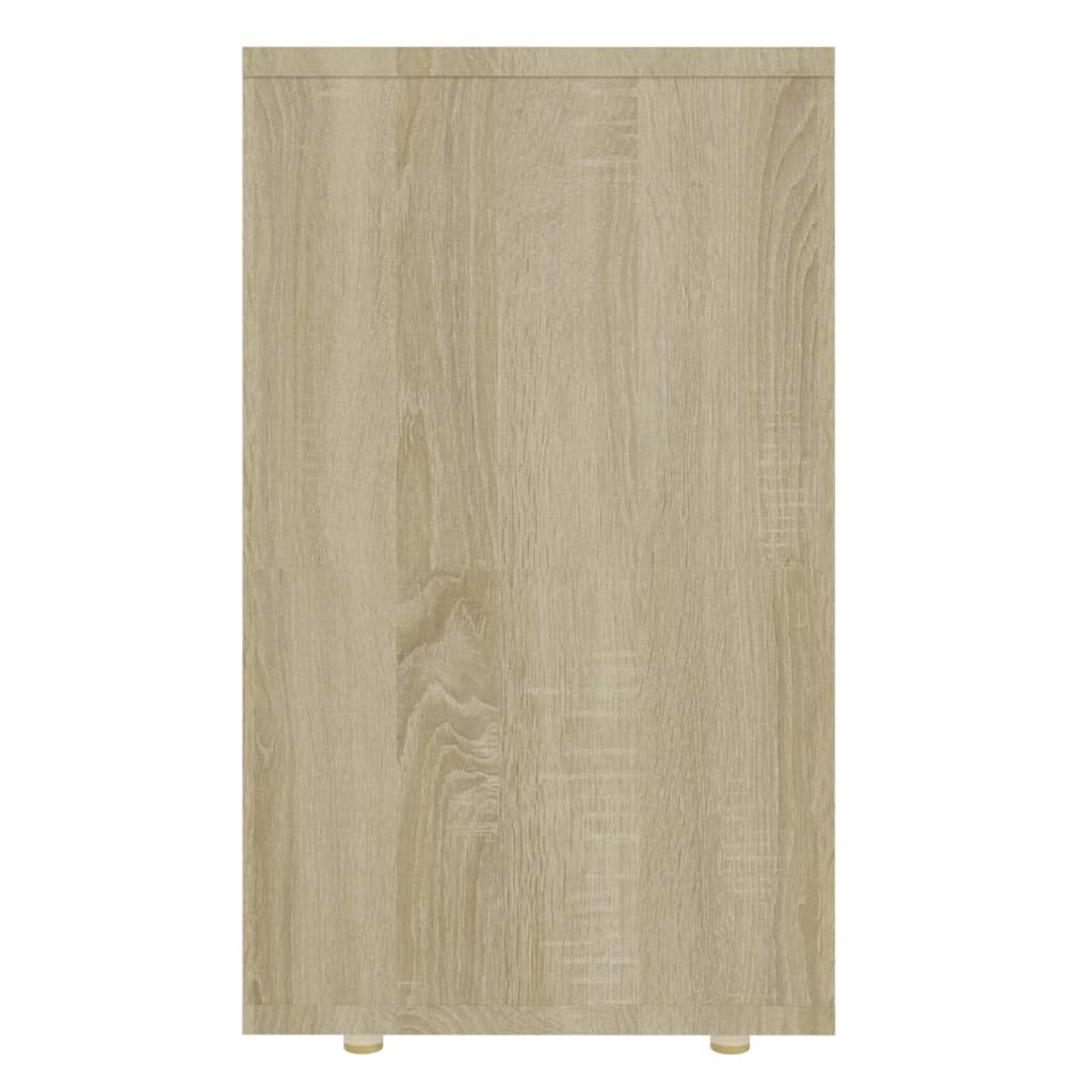 3-delige Tafeltjesset spaanplaat sonoma eikenkleurig is nu te koop bij PeponiXL, paradijselijk wonen!