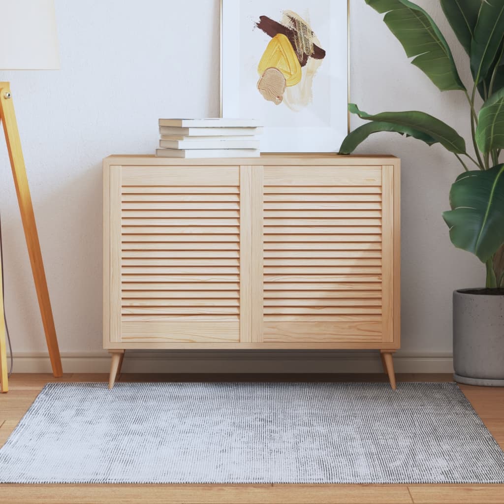 Kastdeuren met lamellen 2 st 61,5x49,4 cm massief grenenhout is nu te koop bij PeponiXL, paradijselijk wonen!