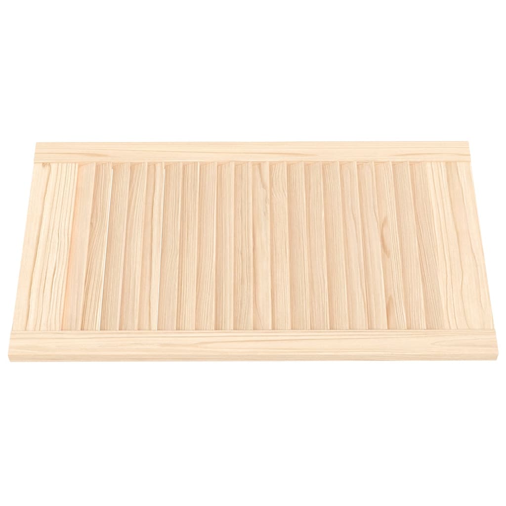 Kastdeuren met lamellen 2 st 69x39,4 cm massief grenenhout is nu te koop bij PeponiXL, paradijselijk wonen!