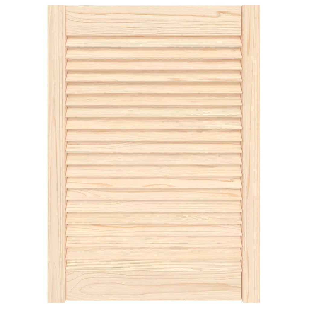 Kastdeur met lamellen 69x49,4 cm massief grenenhout is nu te koop bij PeponiXL, paradijselijk wonen!