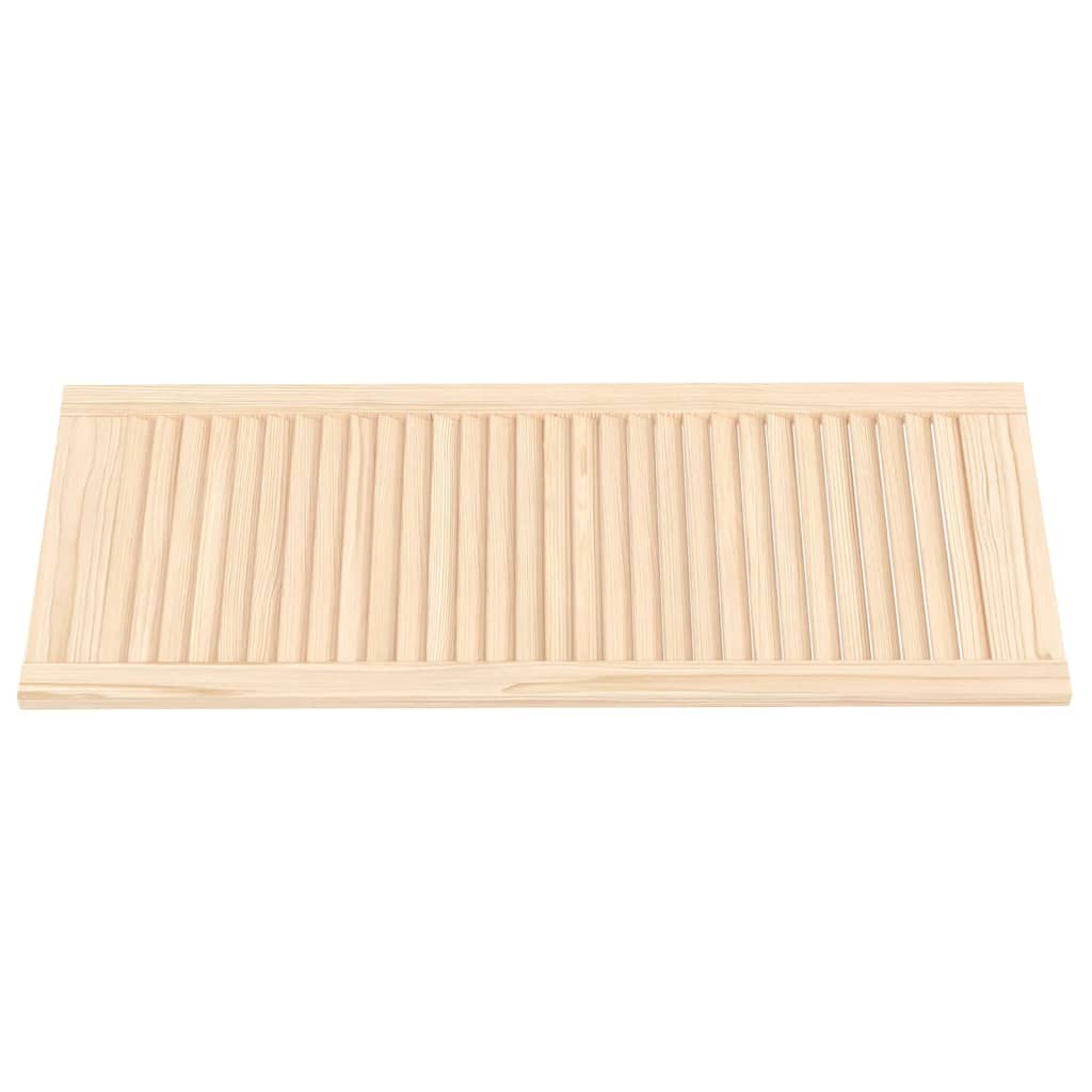 Kastdeur met lamellen 99,3x39,4 cm massief grenenhout is nu te koop bij PeponiXL, paradijselijk wonen!