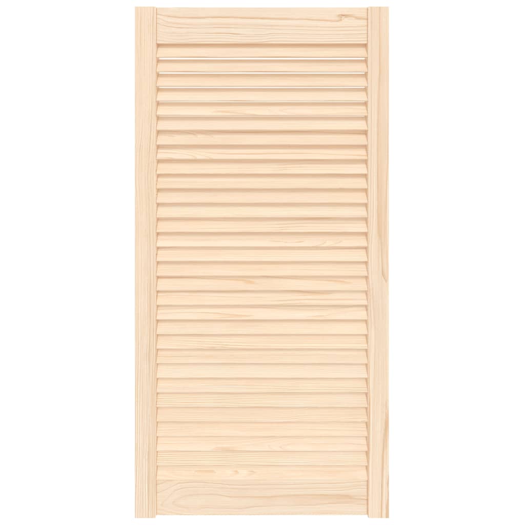 Kastdeur met lamellen 99,3x49,4 cm massief grenenhout is nu te koop bij PeponiXL, paradijselijk wonen!