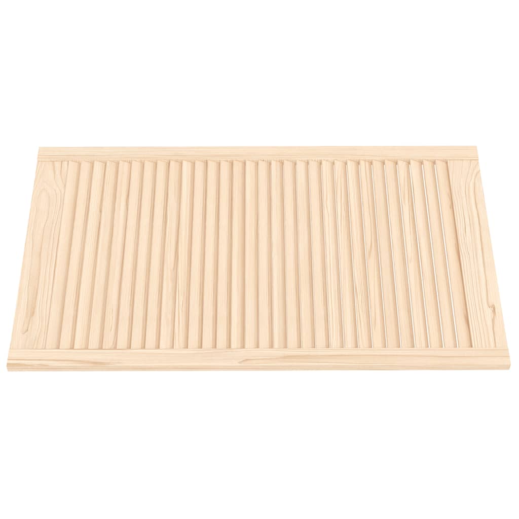 Kastdeur met lamellen 99,3x59,4 cm massief grenenhout is nu te koop bij PeponiXL, paradijselijk wonen!