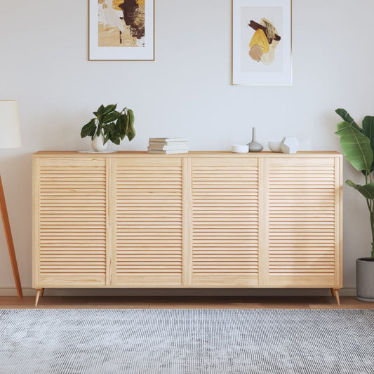Kastdeuren met lamellen 4 st 99,3x59,4 cm massief grenenhout is nu te koop bij PeponiXL, paradijselijk wonen!