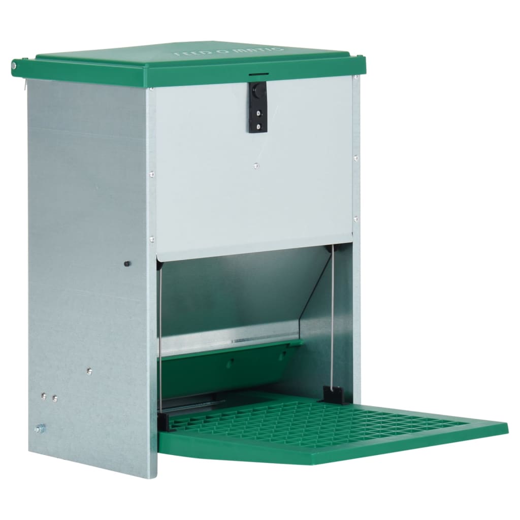 Pluimveevoerbak automatisch met pedaal 12 kg is nu te koop bij PeponiXL, paradijselijk wonen!