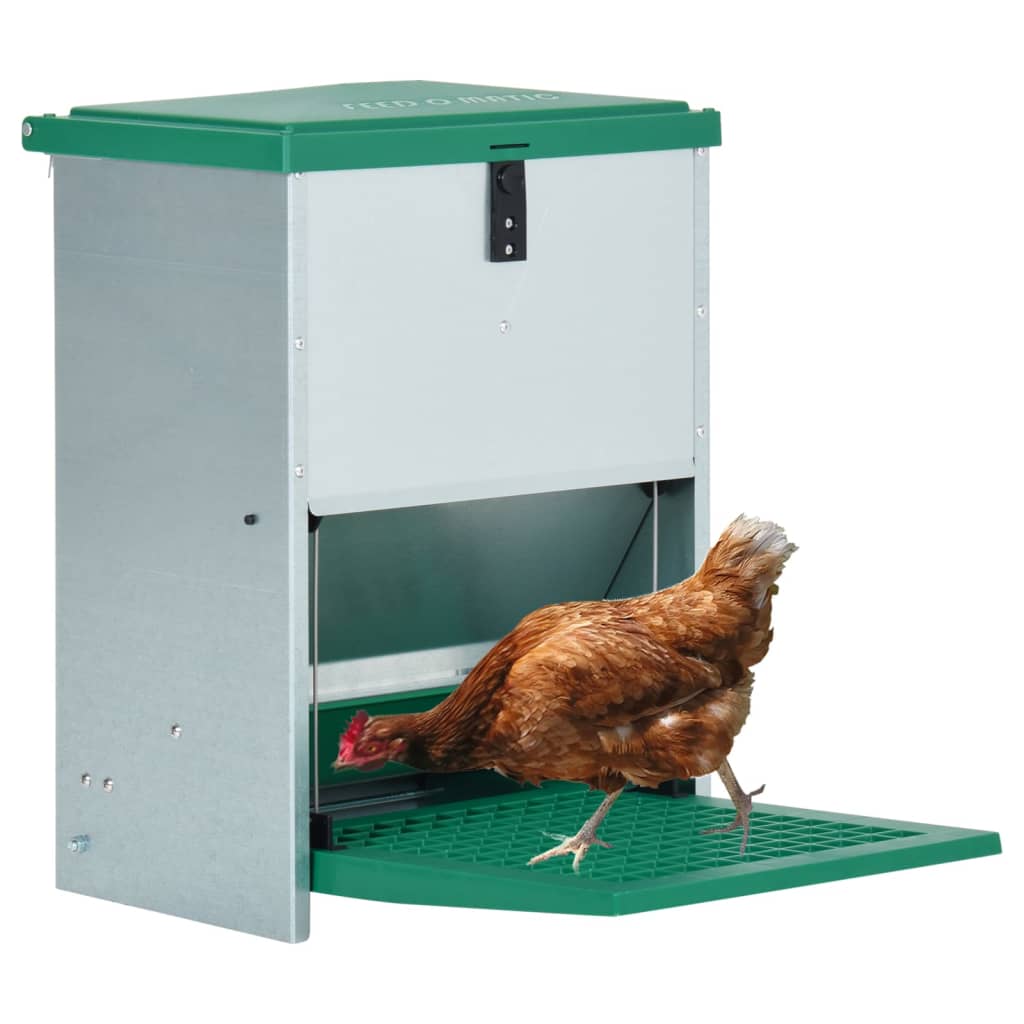 Pluimveevoerbak automatisch met pedaal 12 kg is nu te koop bij PeponiXL, paradijselijk wonen!