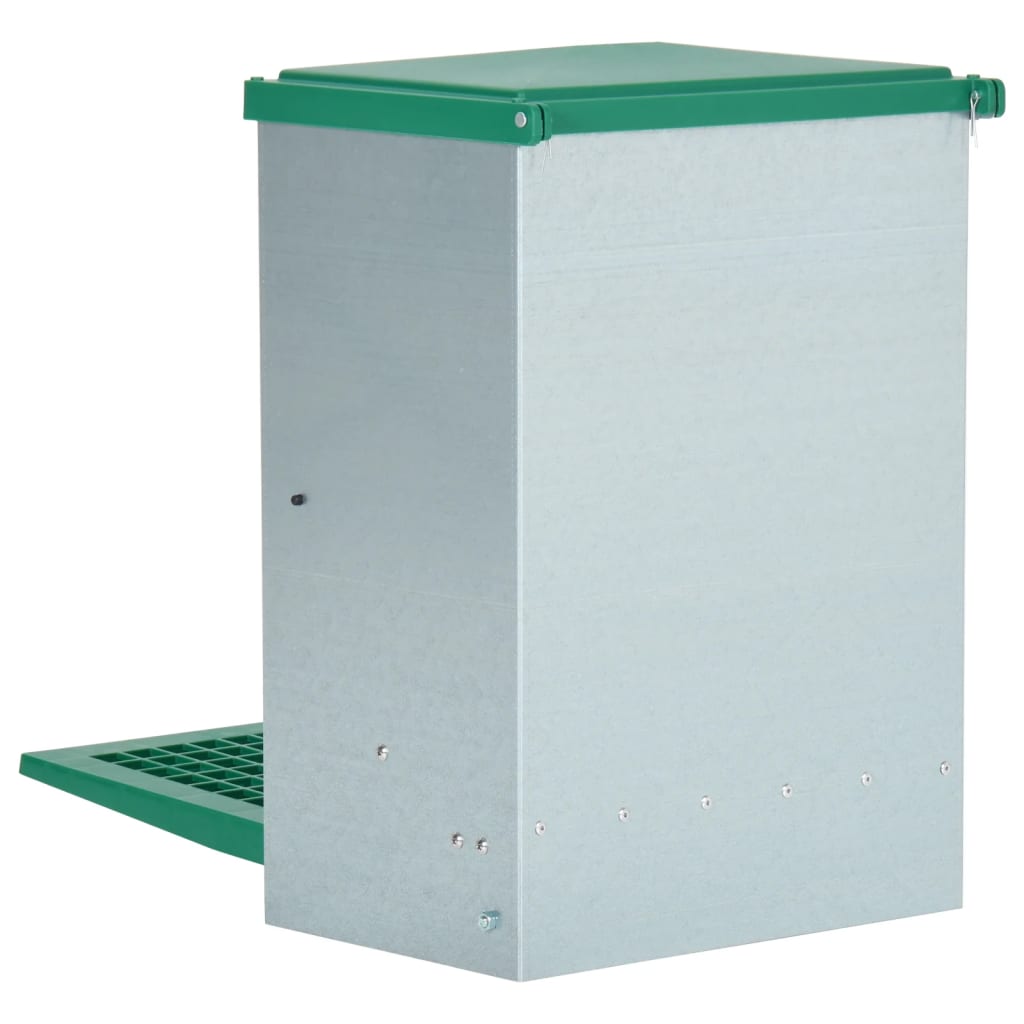 Pluimveevoerbak automatisch met pedaal 12 kg is nu te koop bij PeponiXL, paradijselijk wonen!