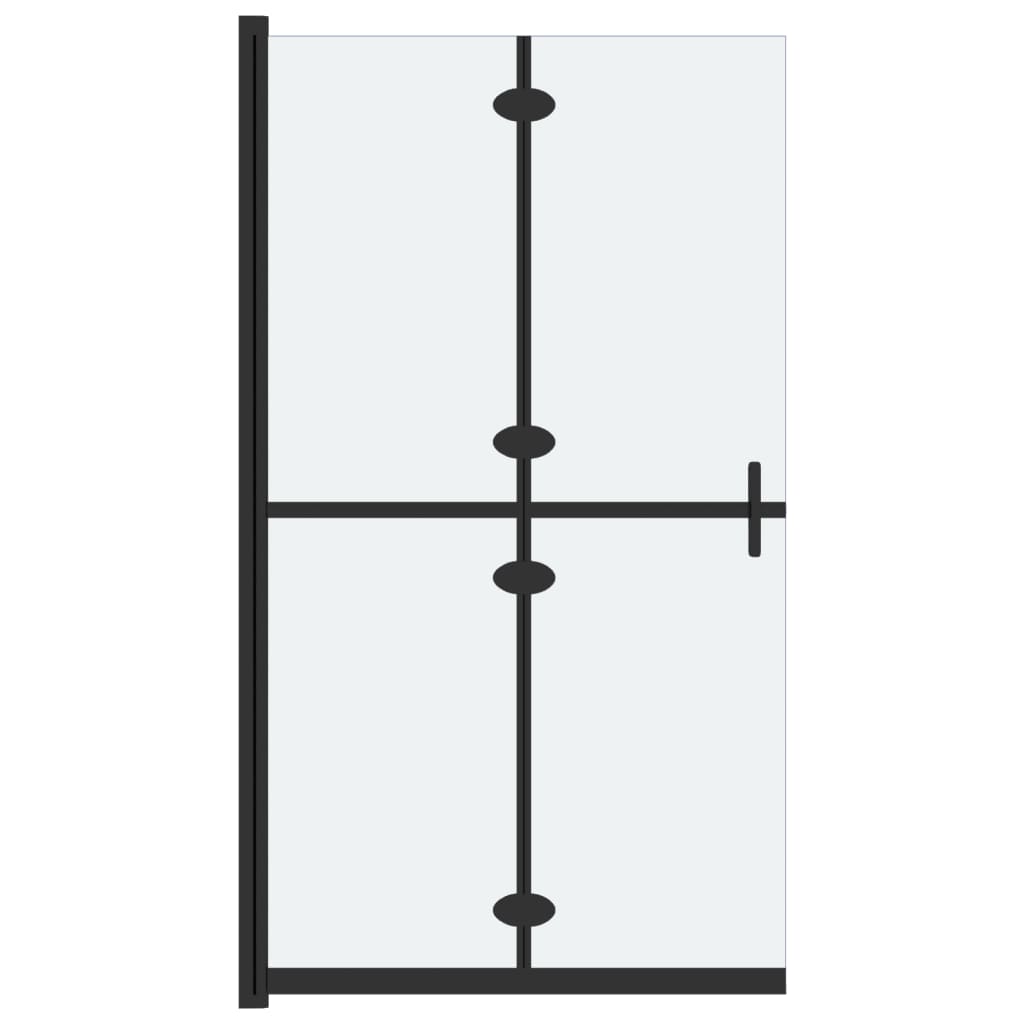 Inloopdouchewand inklapbaar 70x190 cm ESG-glas mat is nu te koop bij PeponiXL, paradijselijk wonen!