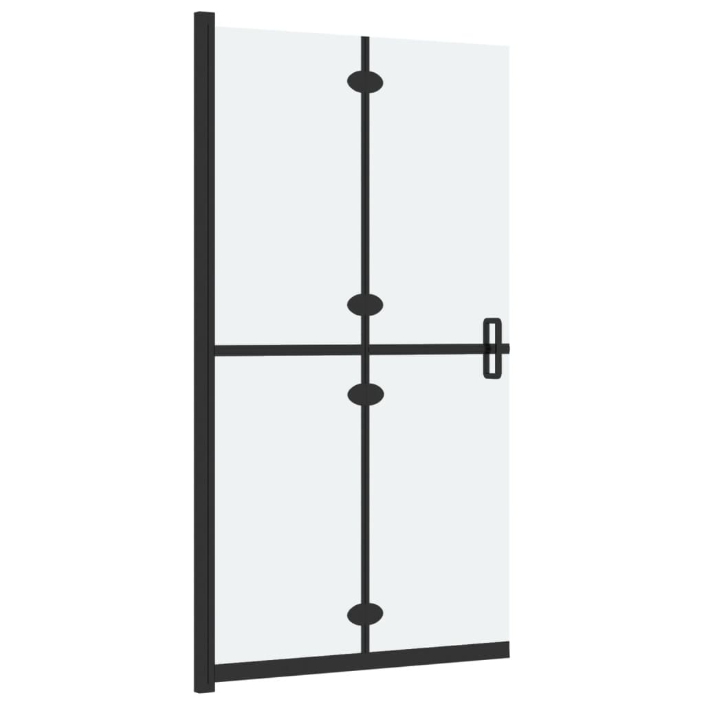 Inloopdouchewand inklapbaar 70x190 cm ESG-glas mat is nu te koop bij PeponiXL, paradijselijk wonen!