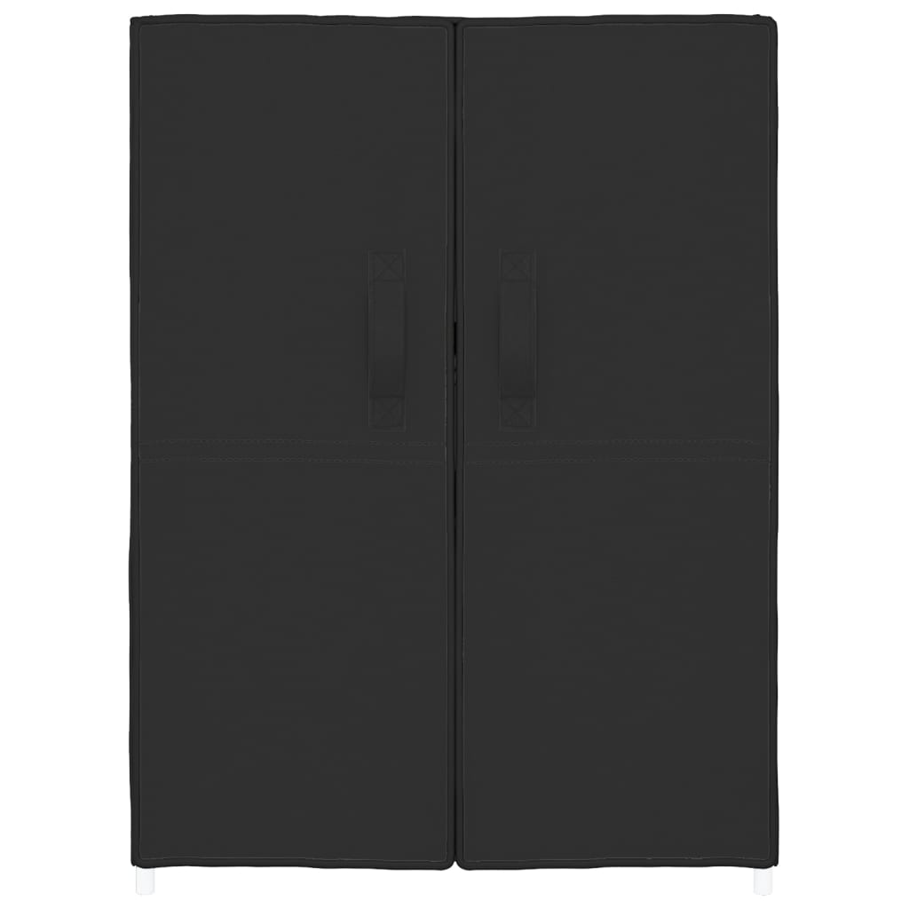 Schoenenkast 60x30x90 cm stof zwart is nu te koop bij PeponiXL, paradijselijk wonen!