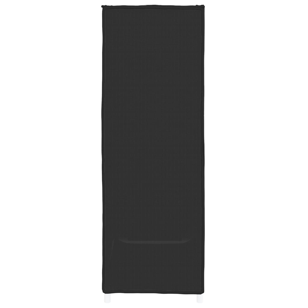 Schoenenkast 60x30x90 cm stof zwart is nu te koop bij PeponiXL, paradijselijk wonen!