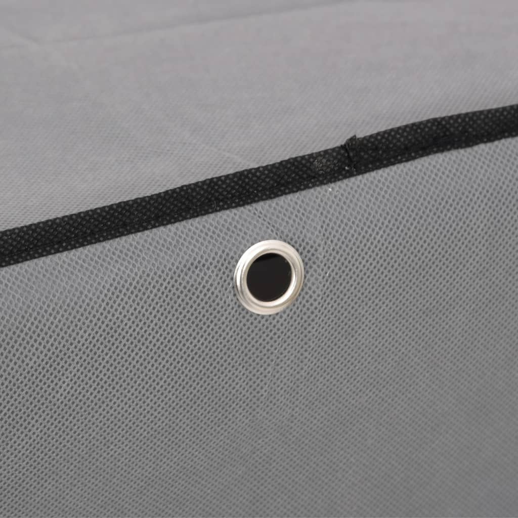 Schoenenkast 60x28x90 cm stof grijs is nu te koop bij PeponiXL, paradijselijk wonen!