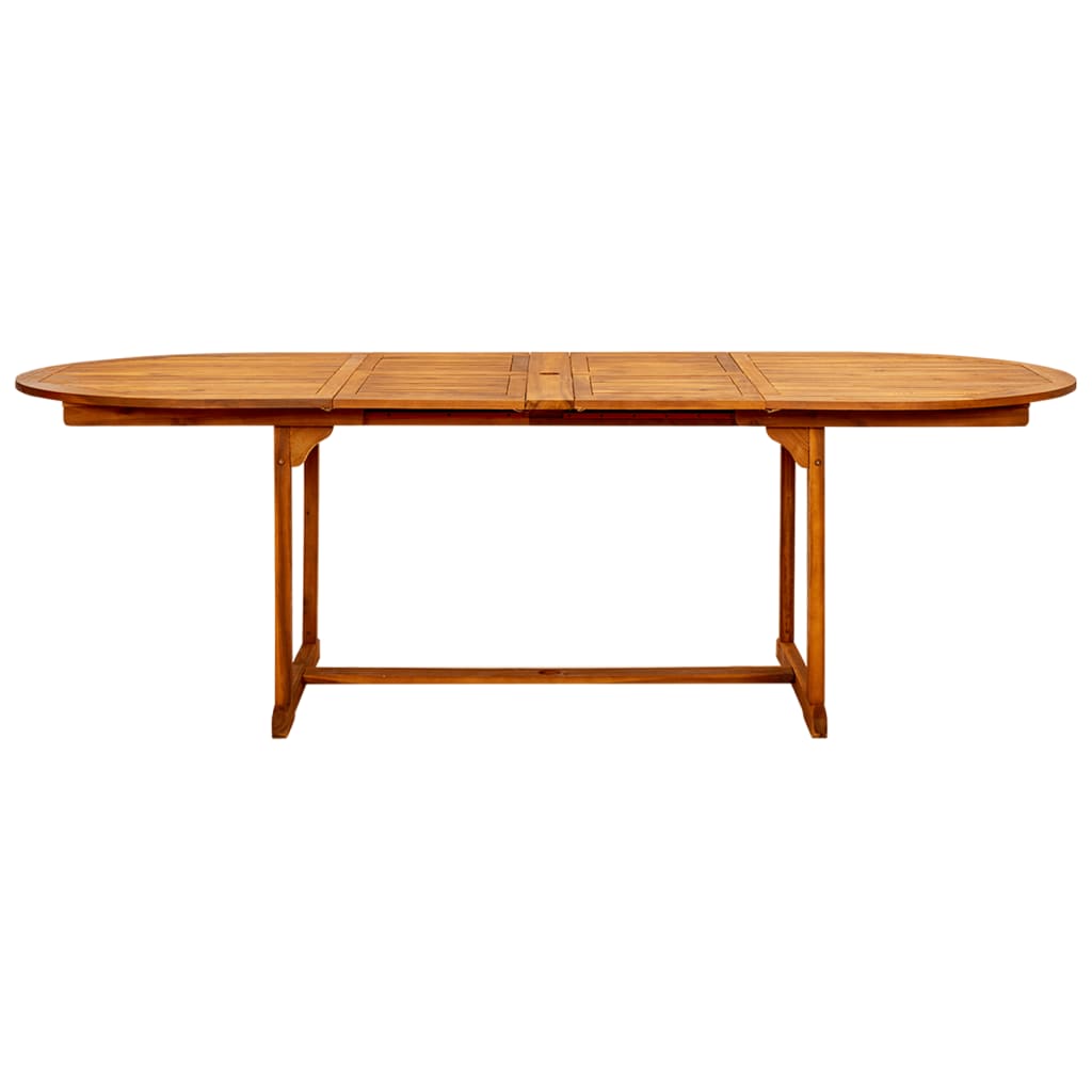 Tuintafel (160-240)x100x75 cm massief acaciahout is nu te koop bij PeponiXL, paradijselijk wonen!