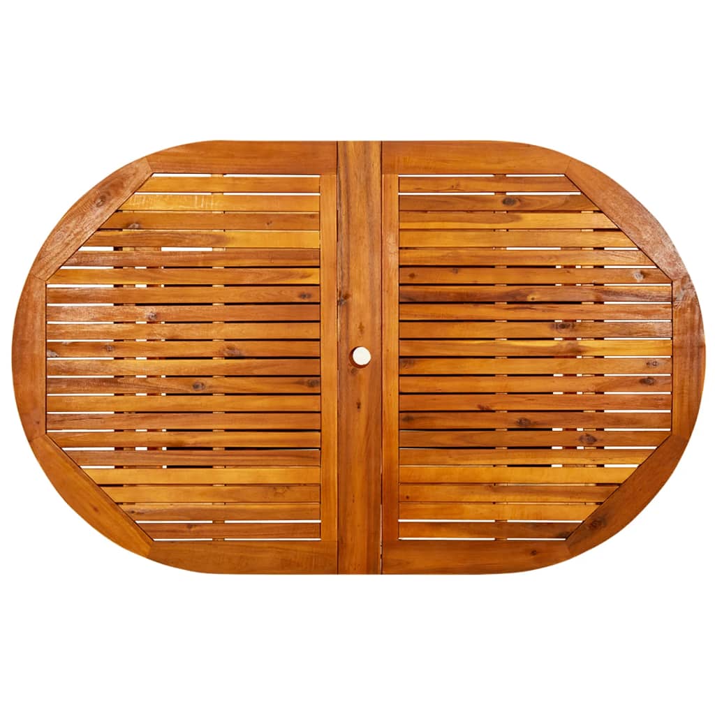 Tuintafel (160-240)x100x75 cm massief acaciahout is nu te koop bij PeponiXL, paradijselijk wonen!