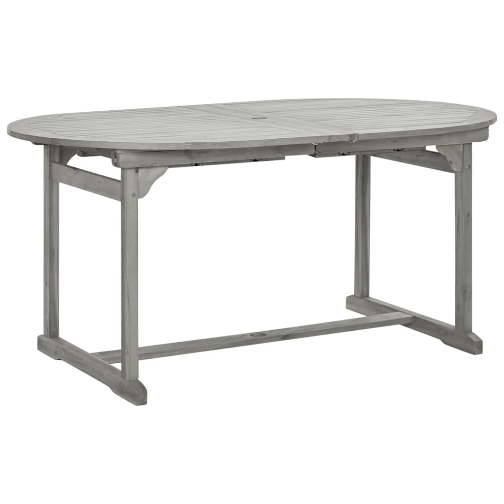 Tuintafel (160-240)x100x75 cm massief acaciahout is nu te koop bij PeponiXL, paradijselijk wonen!