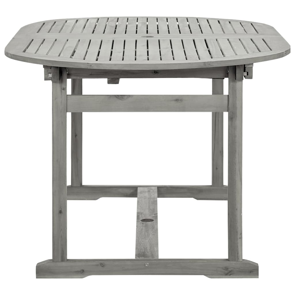 Tuintafel (160-240)x100x75 cm massief acaciahout is nu te koop bij PeponiXL, paradijselijk wonen!