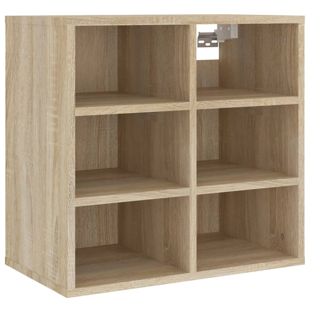 Schoenenkasten 2 st 52,5x30x50 cm sonoma eikenkleurig is nu te koop bij PeponiXL, paradijselijk wonen!