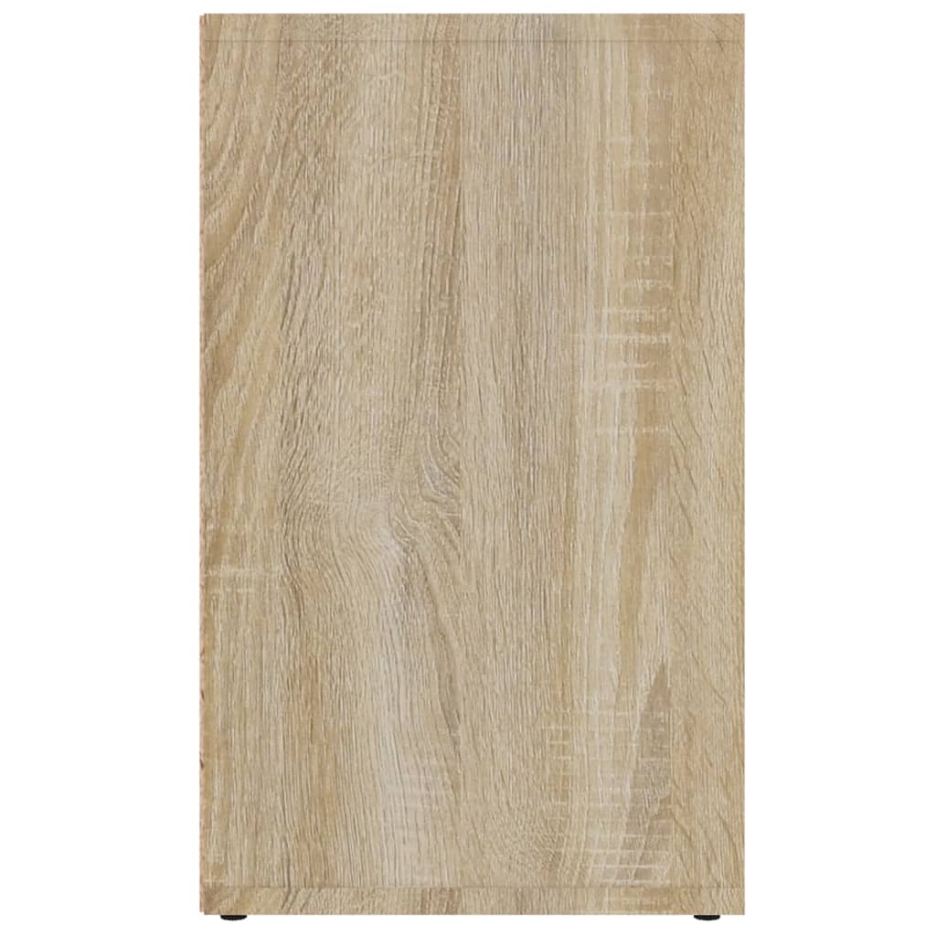 Schoenenkasten 2 st 52,5x30x50 cm sonoma eikenkleurig is nu te koop bij PeponiXL, paradijselijk wonen!