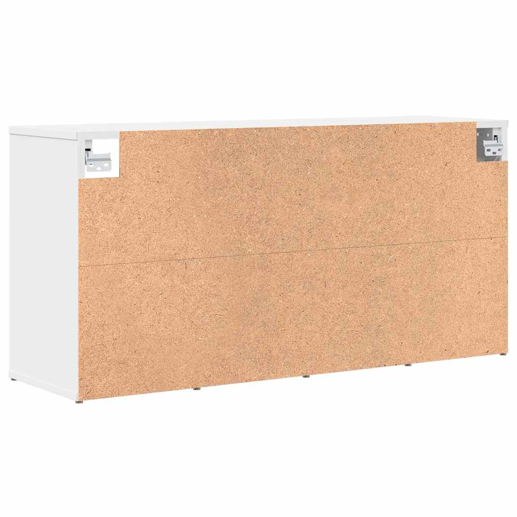 Schoenenkast met plank Wit 103 x 30 x 51 cm Bewerkt hout is nu te koop bij PeponiXL, paradijselijk wonen!