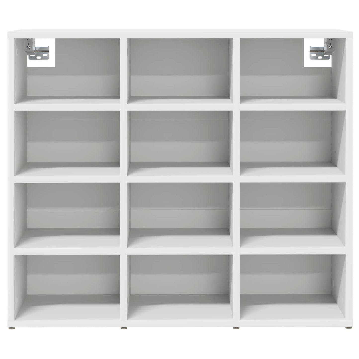 Schoenenkast met plank Wit 77,5 x 30 x 67 cm Bewerkt hout is nu te koop bij PeponiXL, paradijselijk wonen!