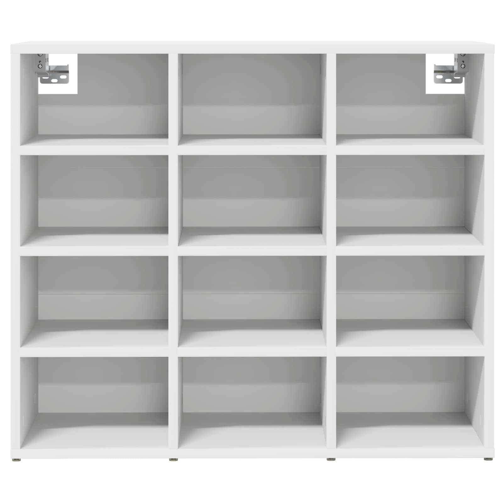 Schoenenkast met plank Wit 77,5 x 30 x 67 cm Bewerkt hout is nu te koop bij PeponiXL, paradijselijk wonen!