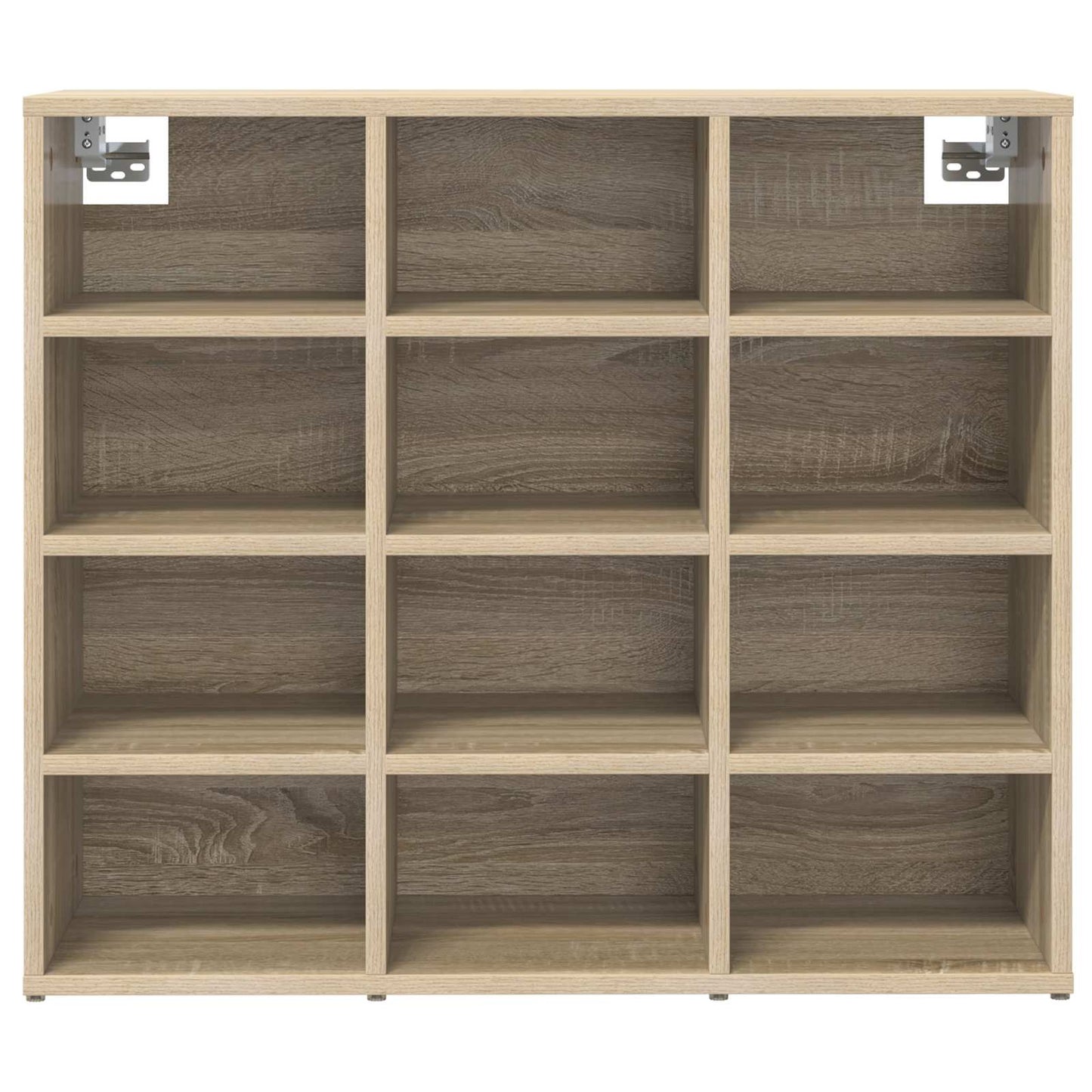 Schoenenkast Sonoma Eiken 77,5 x 30 x 67 cm Bewerkt hout is nu te koop bij PeponiXL, paradijselijk wonen!