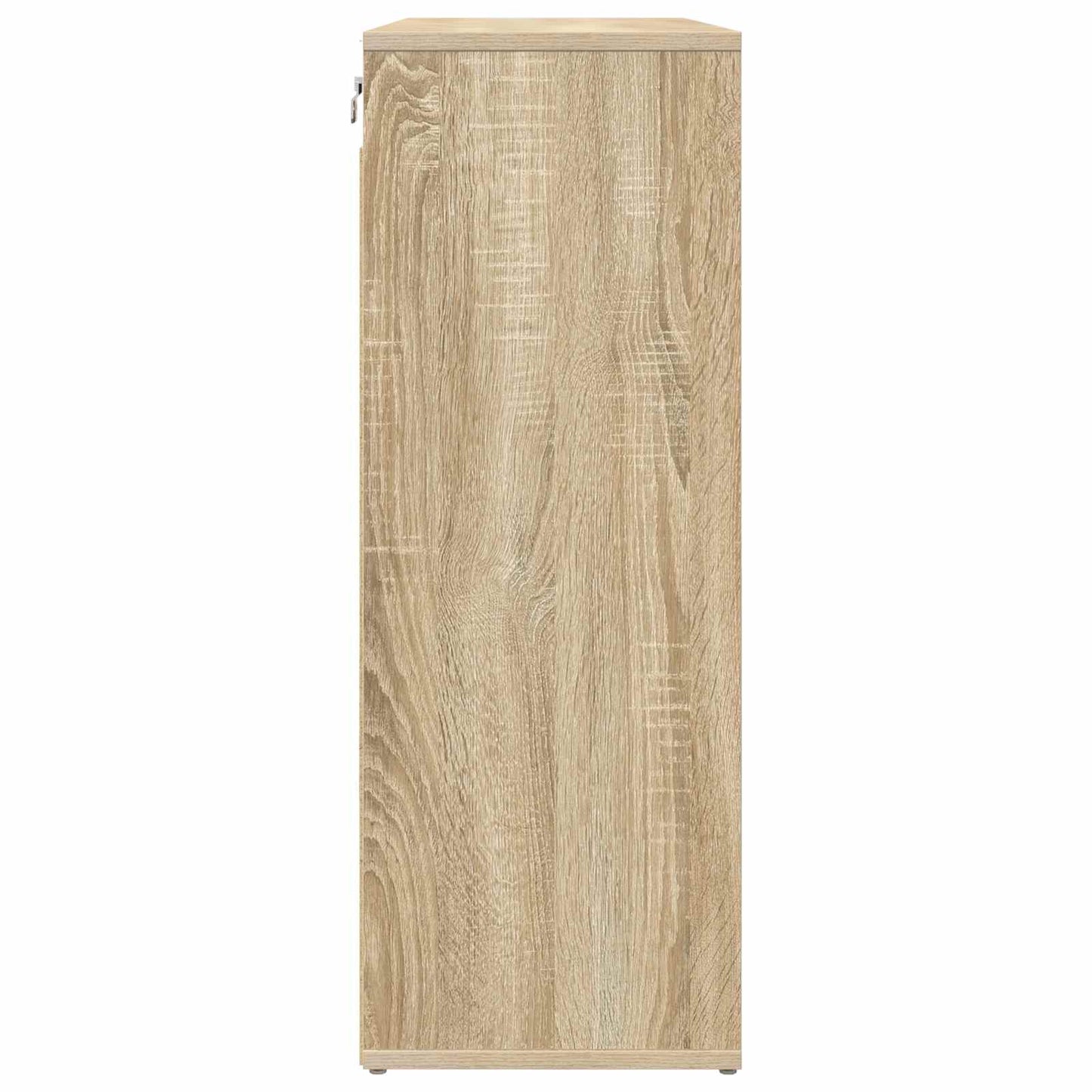 Schoenenkast Sonoma Eiken 77,5 x 30 x 83,5 cm Bewerkt hout is nu te koop bij PeponiXL, paradijselijk wonen!