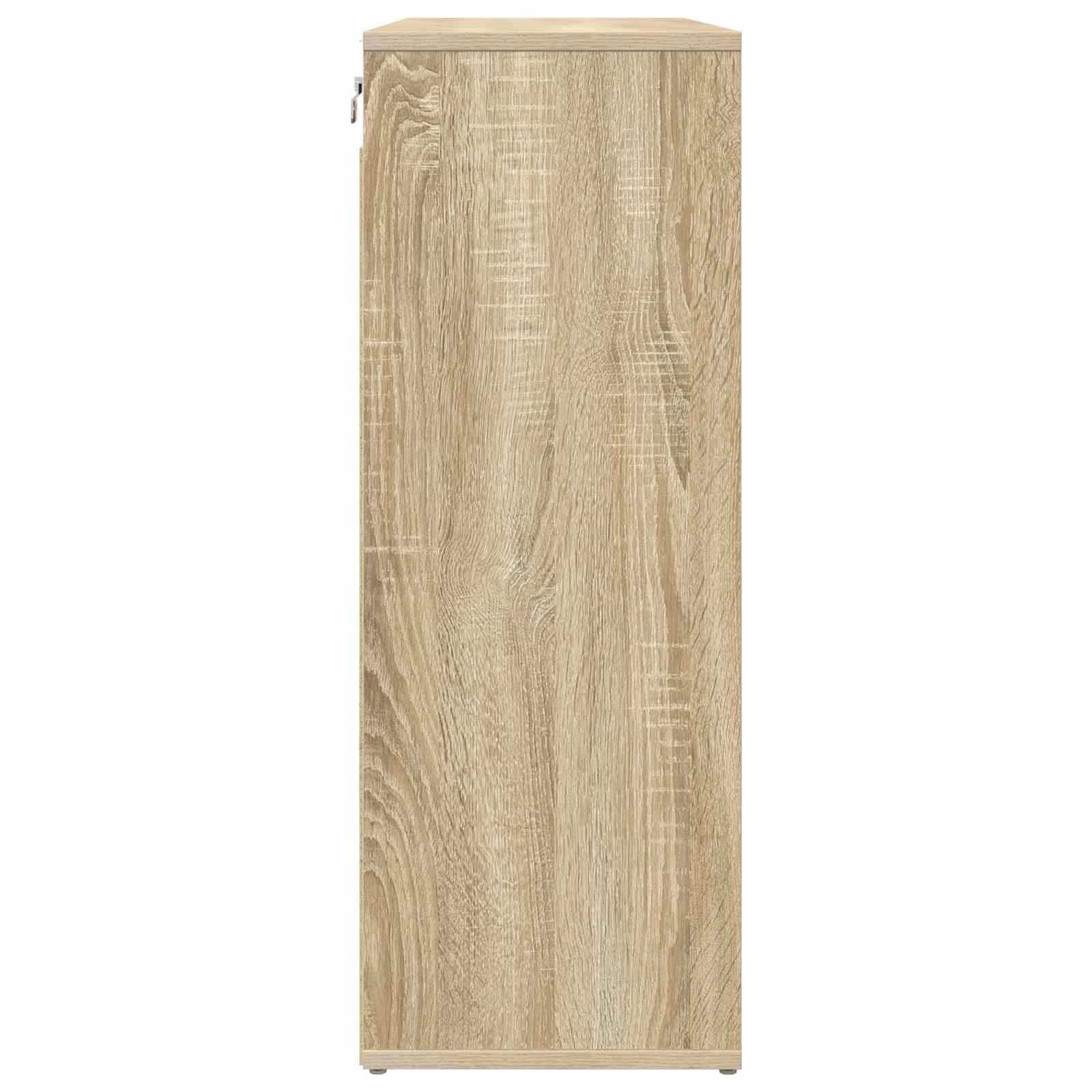 Schoenenkast Sonoma Eiken 77,5 x 30 x 83,5 cm Bewerkt hout is nu te koop bij PeponiXL, paradijselijk wonen!