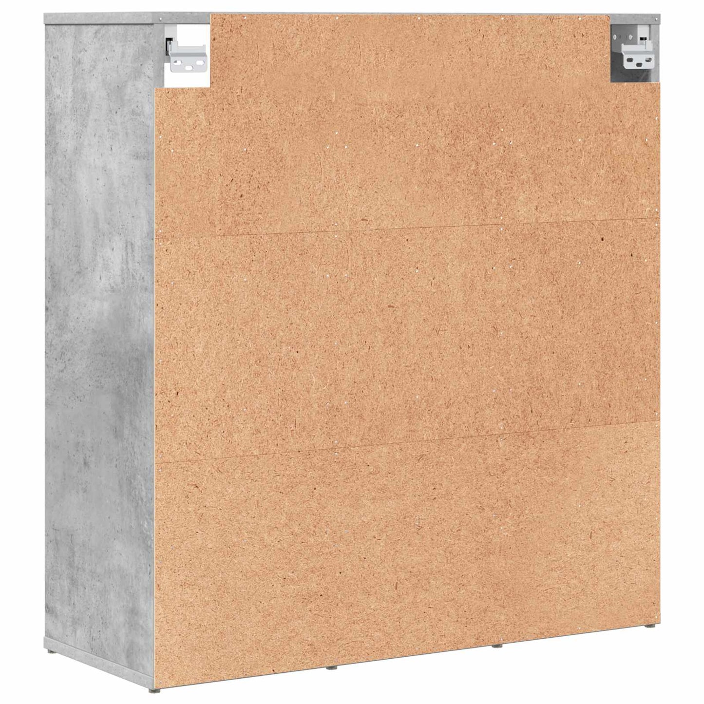 Schoenenkast Betongrijs 77,5 x 30 x 83,5 cm Bewerkt hout is nu te koop bij PeponiXL, paradijselijk wonen!