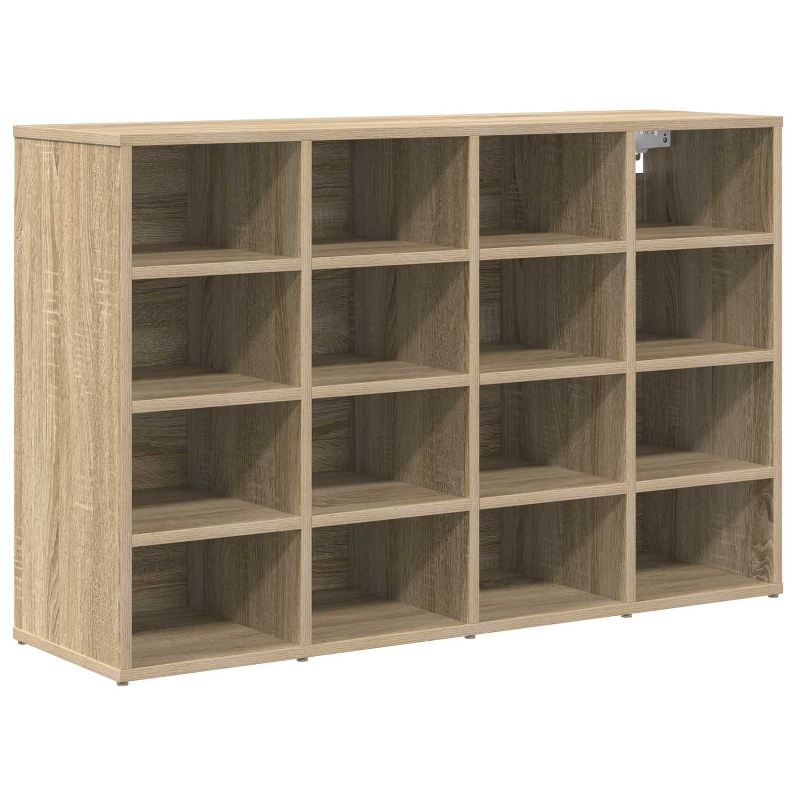 Schoenenkast Sonoma Eiken 103 x 30 x 67 cm Bewerkt hout is nu te koop bij PeponiXL, paradijselijk wonen!