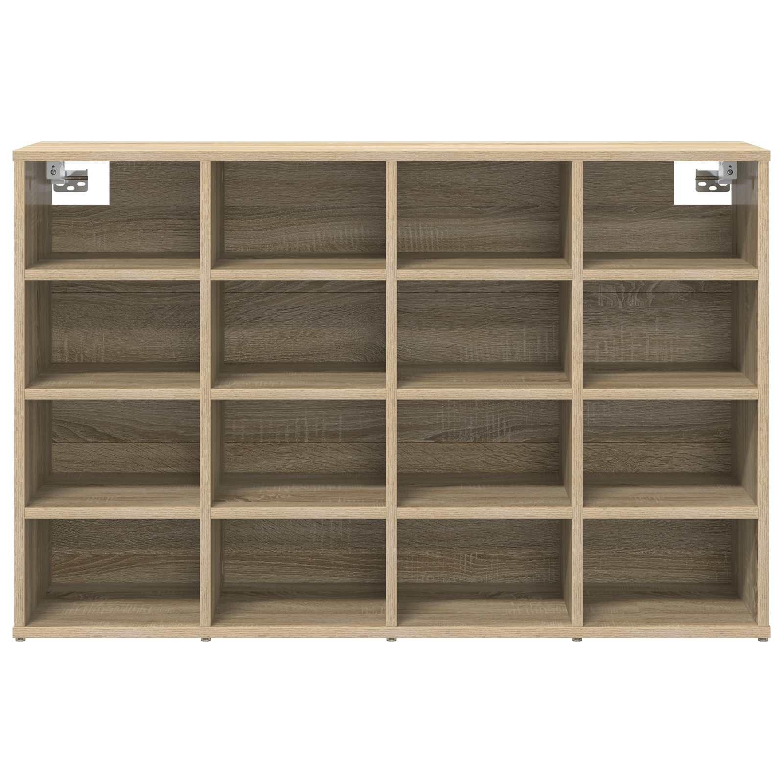 Schoenenkast Sonoma Eiken 103 x 30 x 67 cm Bewerkt hout is nu te koop bij PeponiXL, paradijselijk wonen!