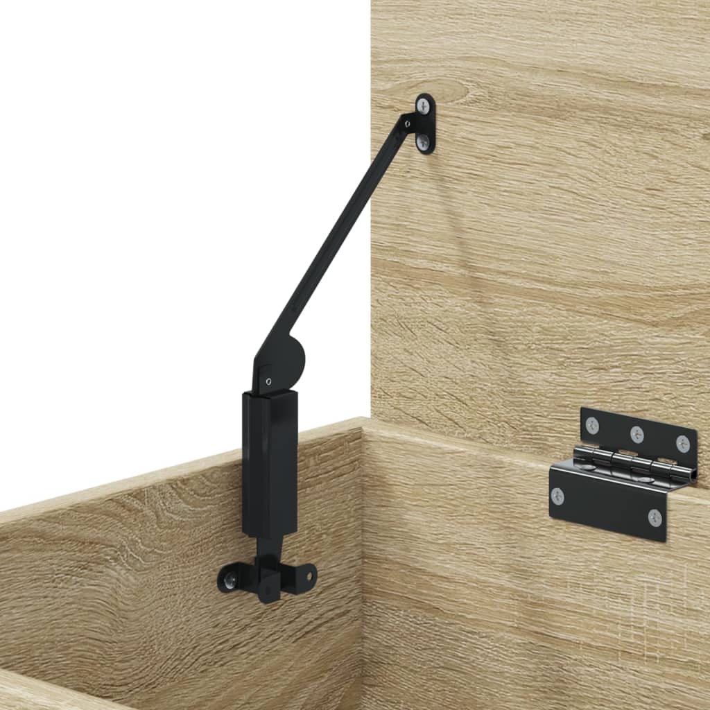 Schoenenbank 60x30x45 cm bewerkt hout sonoma eikenkleurig is nu te koop bij PeponiXL, paradijselijk wonen!