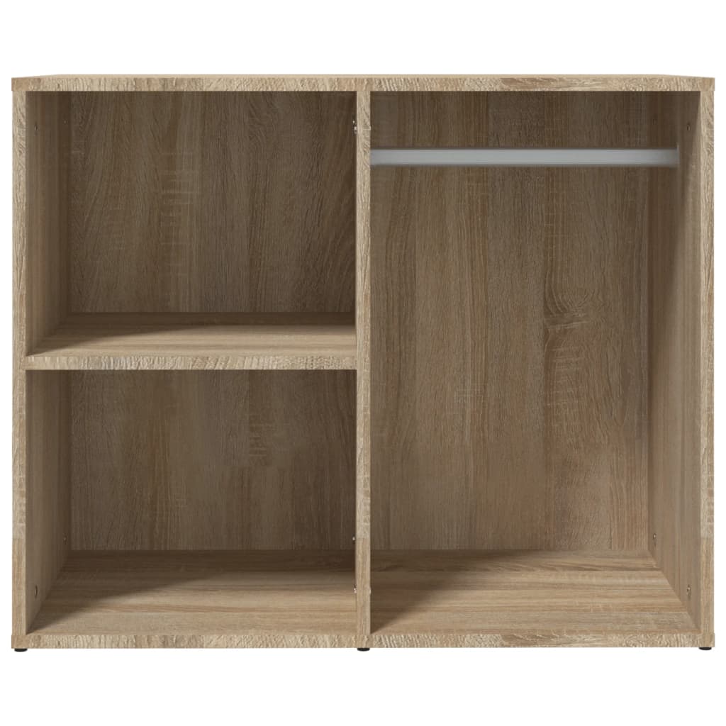 Kledingkast 80x40x65 cm bewerkt hout sonoma eikenkleurig is nu te koop bij PeponiXL, paradijselijk wonen!