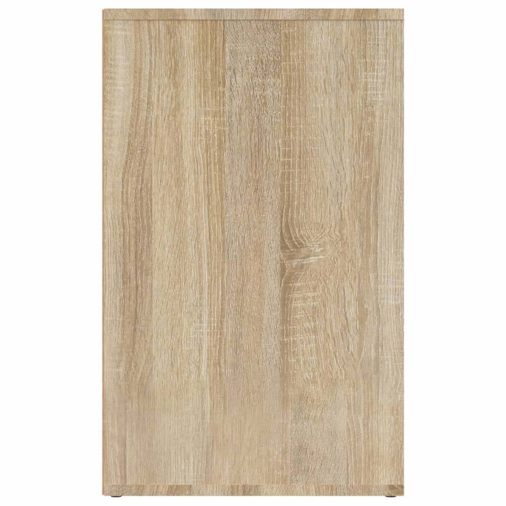 Kledingkast 80x40x65 cm bewerkt hout sonoma eikenkleurig is nu te koop bij PeponiXL, paradijselijk wonen!