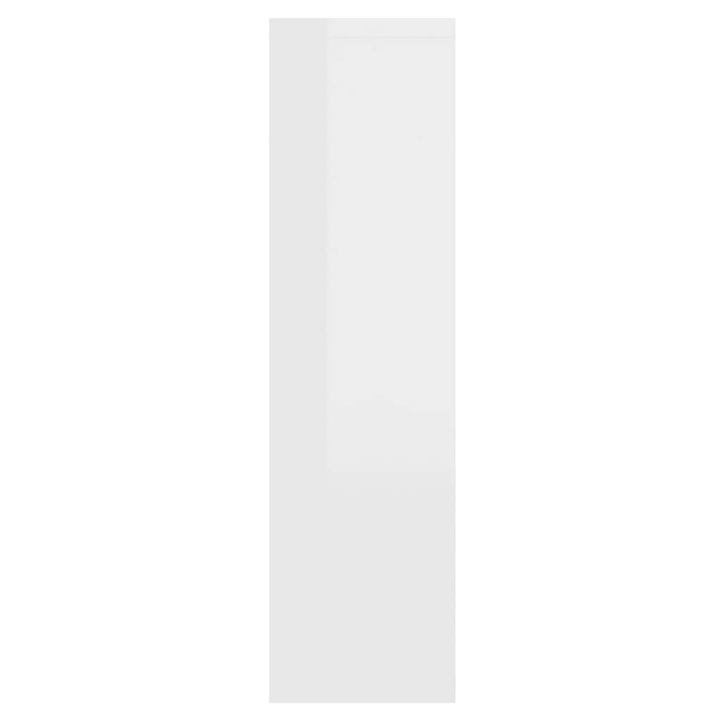 Spiegelkast met LED-verlichting 76x15x55 cm hoogglans wit is nu te koop bij PeponiXL, paradijselijk wonen!