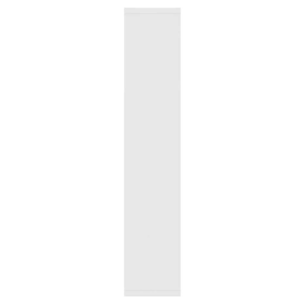 Spiegelkast met LED-verlichting 91x15x76,5 cm wit