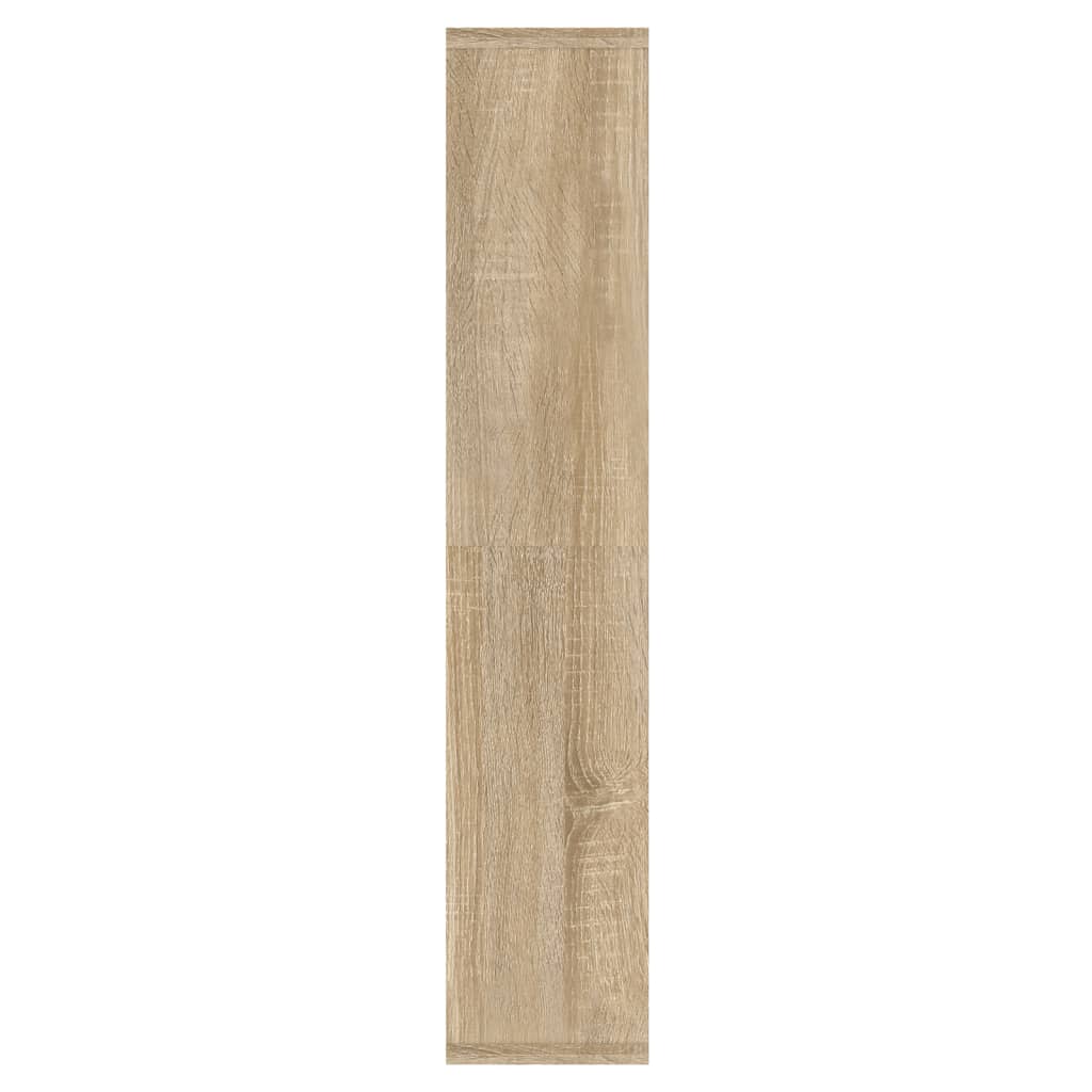 Spiegelkast met LED-verlichting 91x15x76,5 cm sonoma eikenkleur is nu te koop bij PeponiXL, paradijselijk wonen!