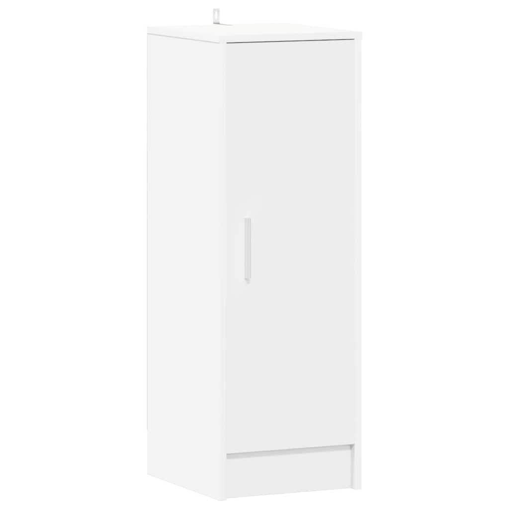 Schoenenkast 32x35x92 cm bewerkt hout wit is nu te koop bij PeponiXL, paradijselijk wonen!