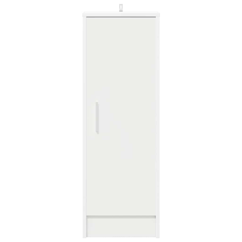 Schoenenkast 32x35x92 cm bewerkt hout wit is nu te koop bij PeponiXL, paradijselijk wonen!