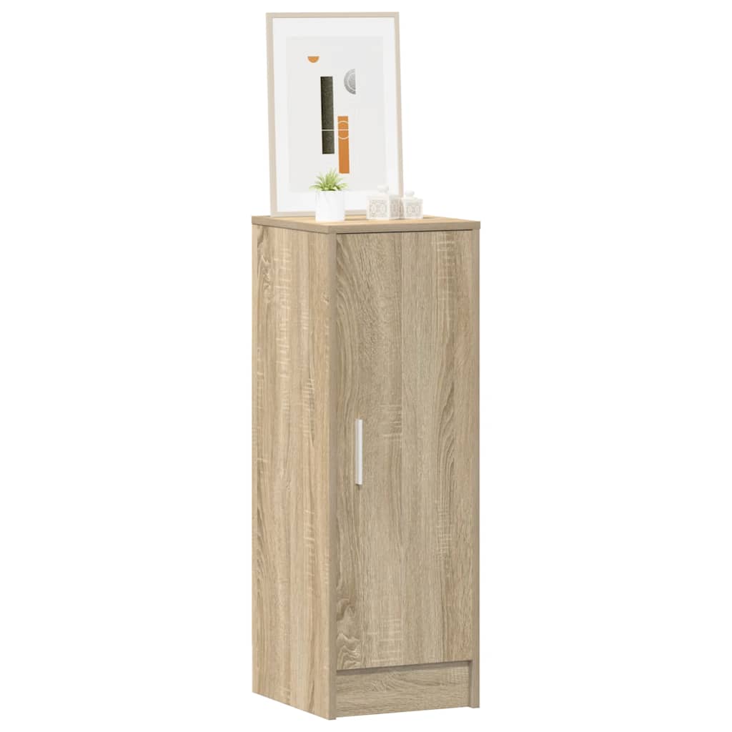 Schoenenkast 32x35x92 cm bewerkt hout sonoma eikenkleurig is nu te koop bij PeponiXL, paradijselijk wonen!